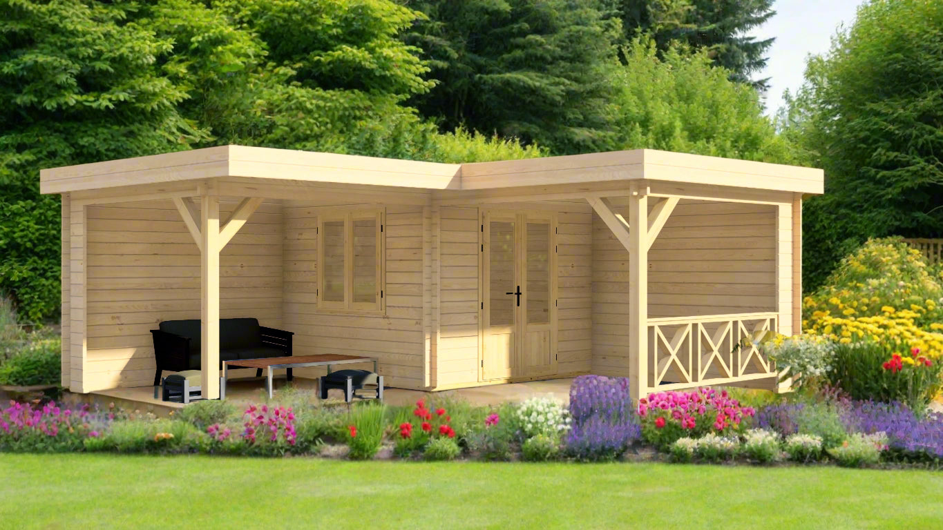 Cypress Corner Wooden Garden House