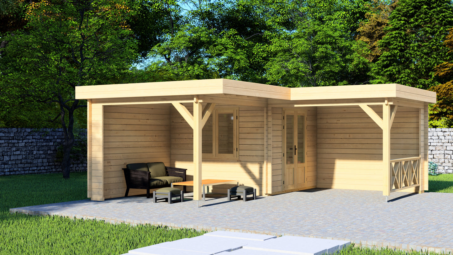 Cypress Corner Wooden Garden House