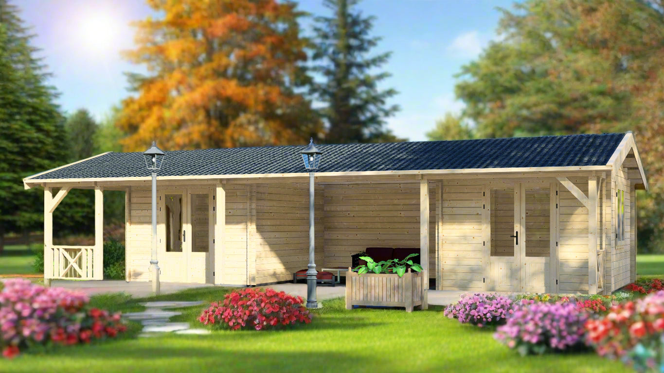 Blossom Bungalow Wooden Garden House