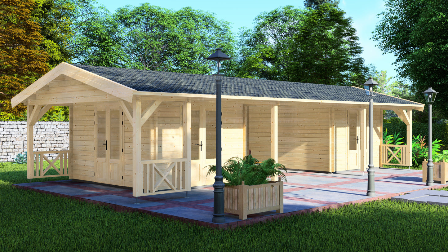 Blossom Bungalow Wooden Garden House