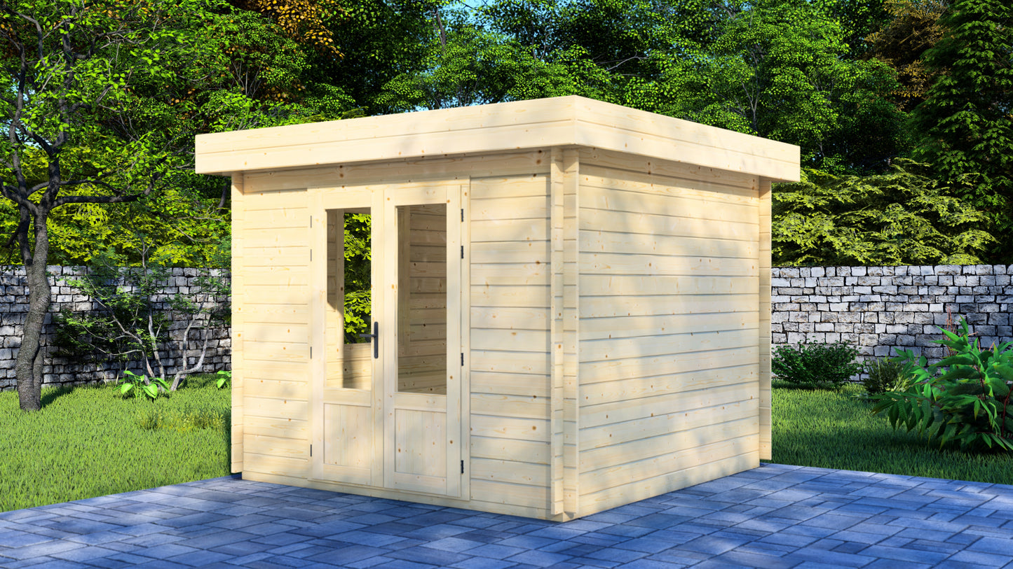 Tea Leaf Refuge Wooden Garden House