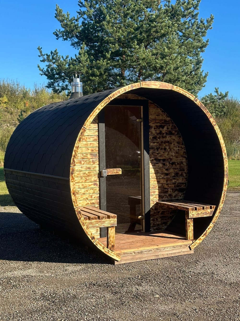 Pine Whisper Barrel Sauna