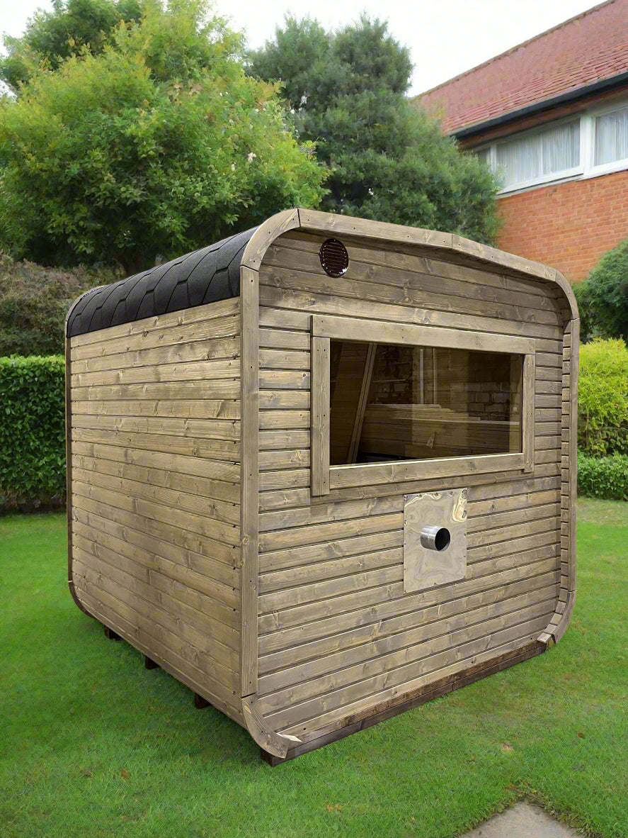 Fiery Fusion Cubic Sauna
