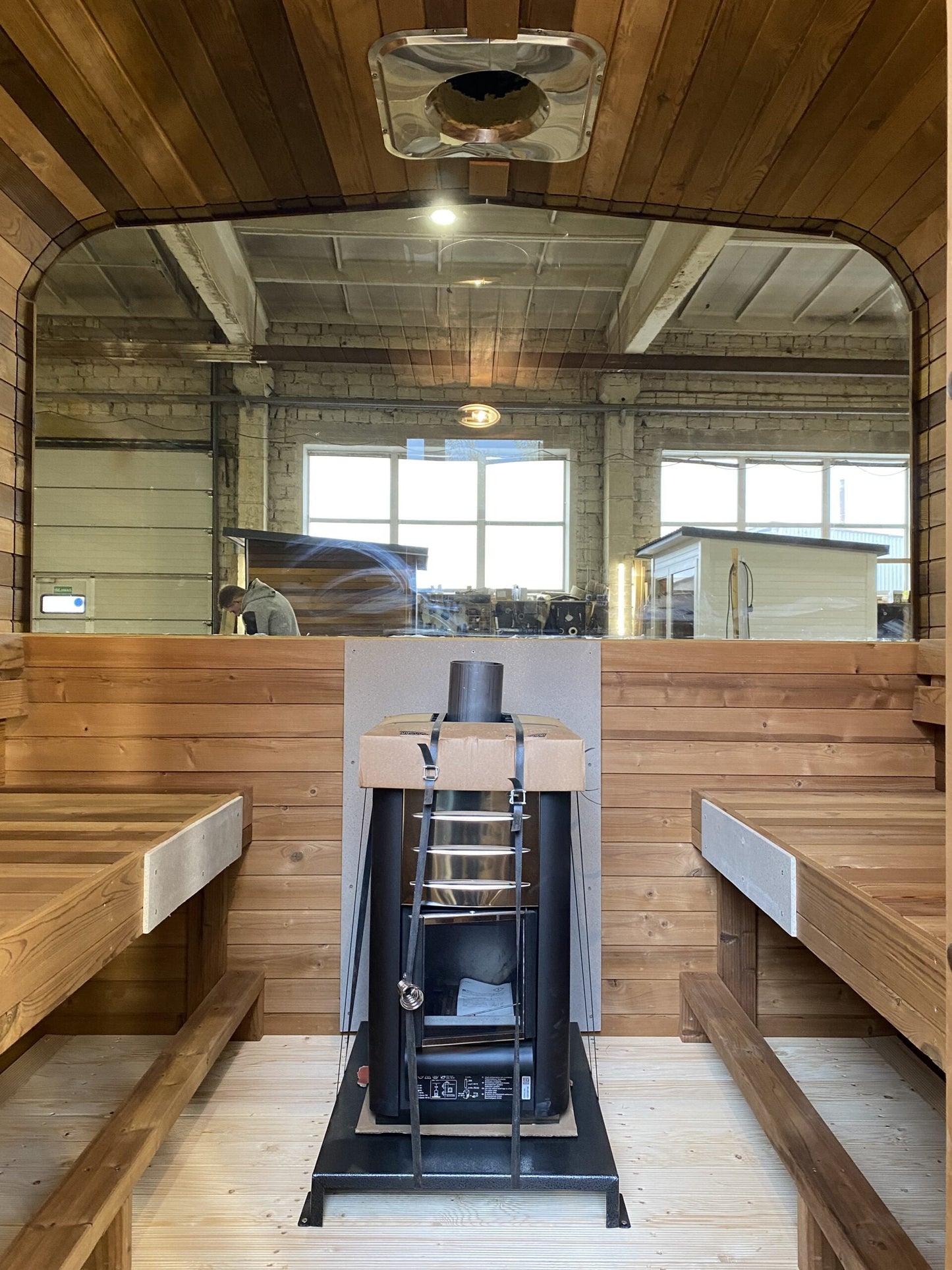 Fiery Fusion Cubic Sauna