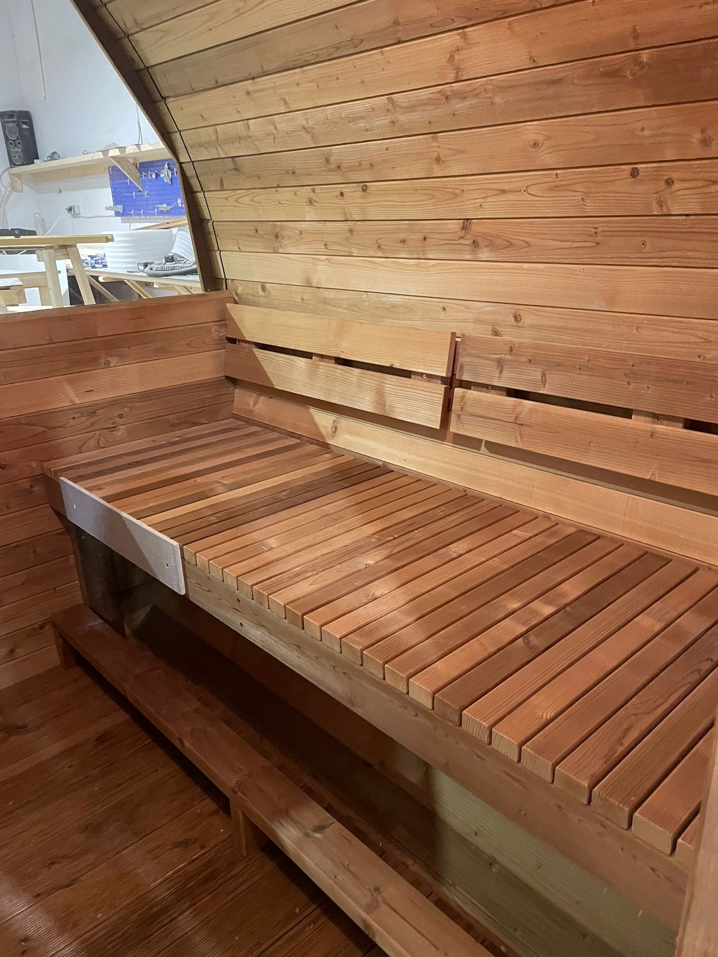 Heartwood Haven Thermo-Wood Barrel Sauna