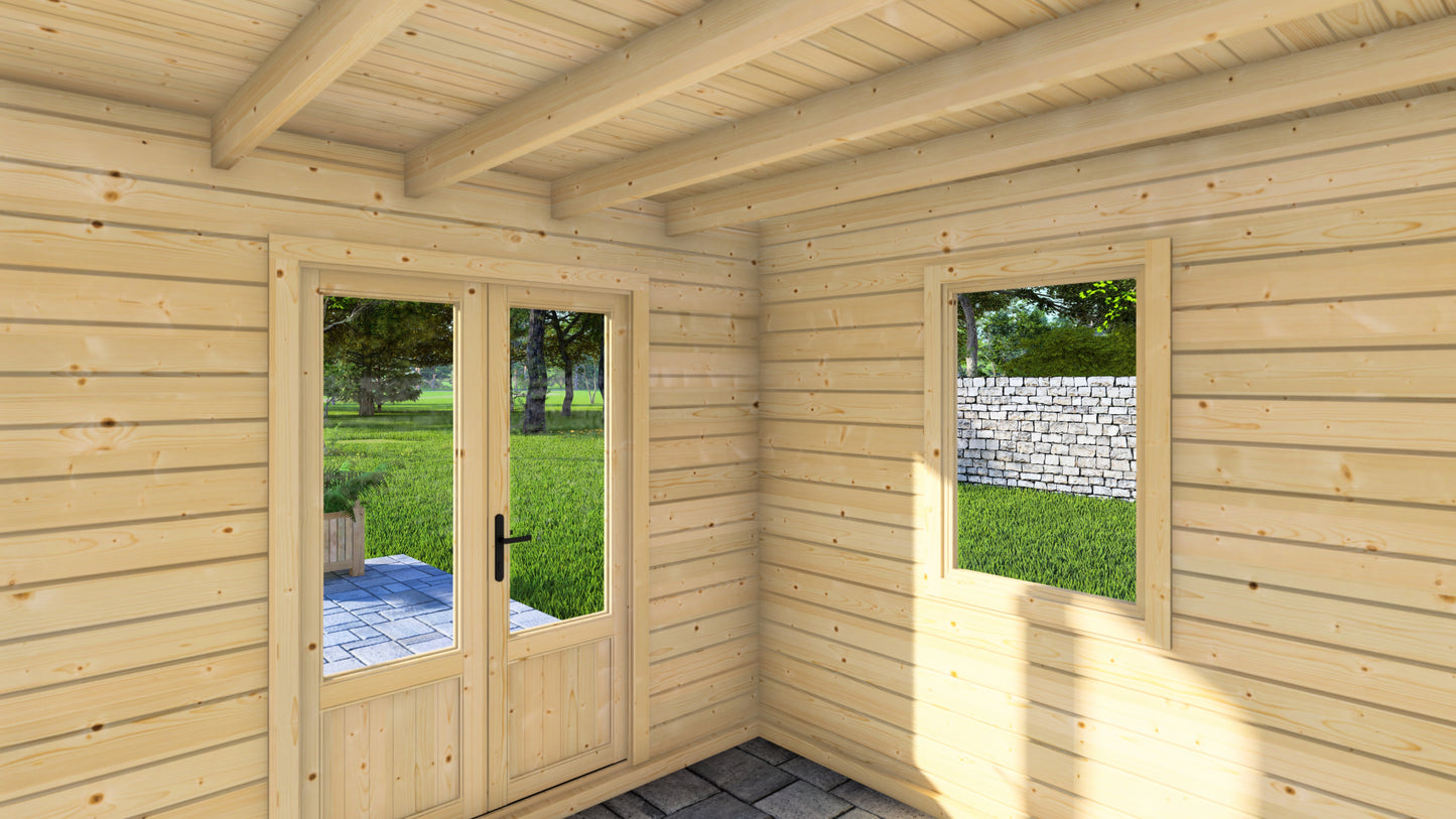 Tea Leaf Refuge Wooden Garden House
