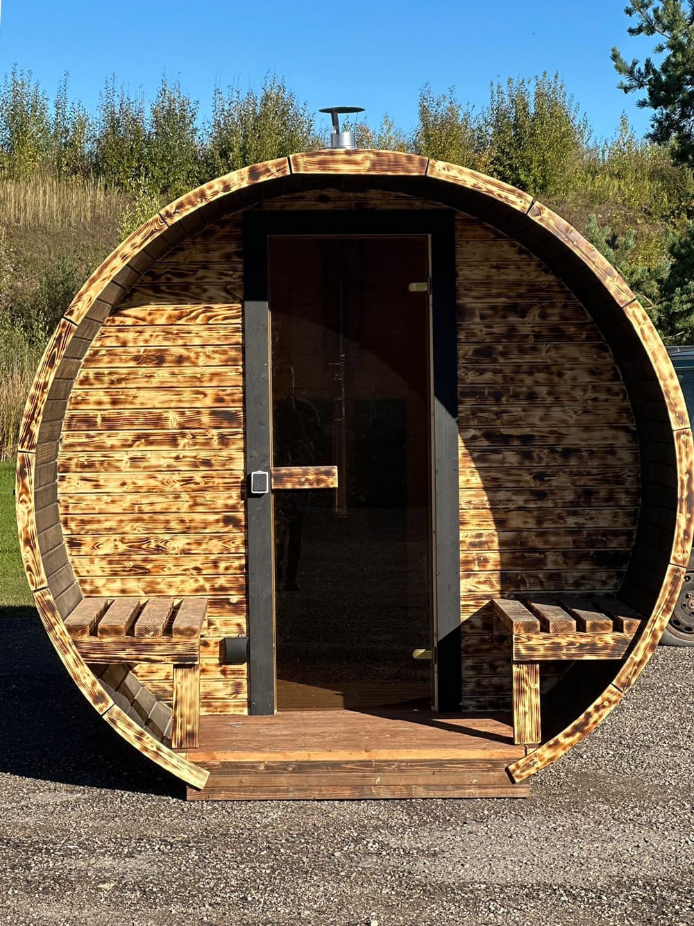 Pine Whisper Barrel Sauna