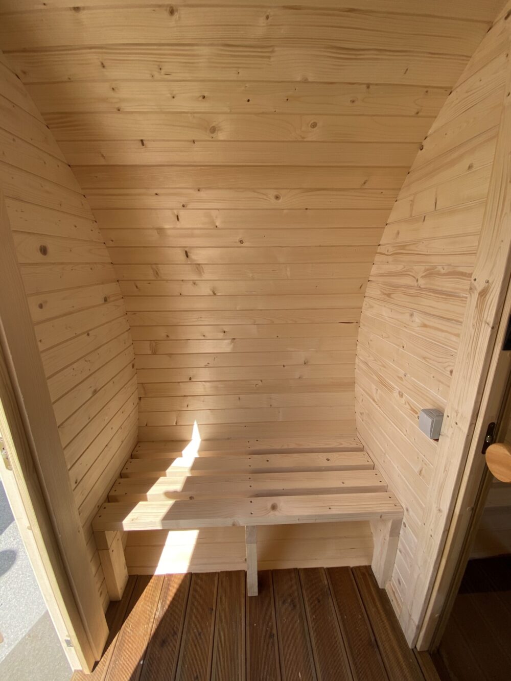Quiet Delight Barrel Sauna