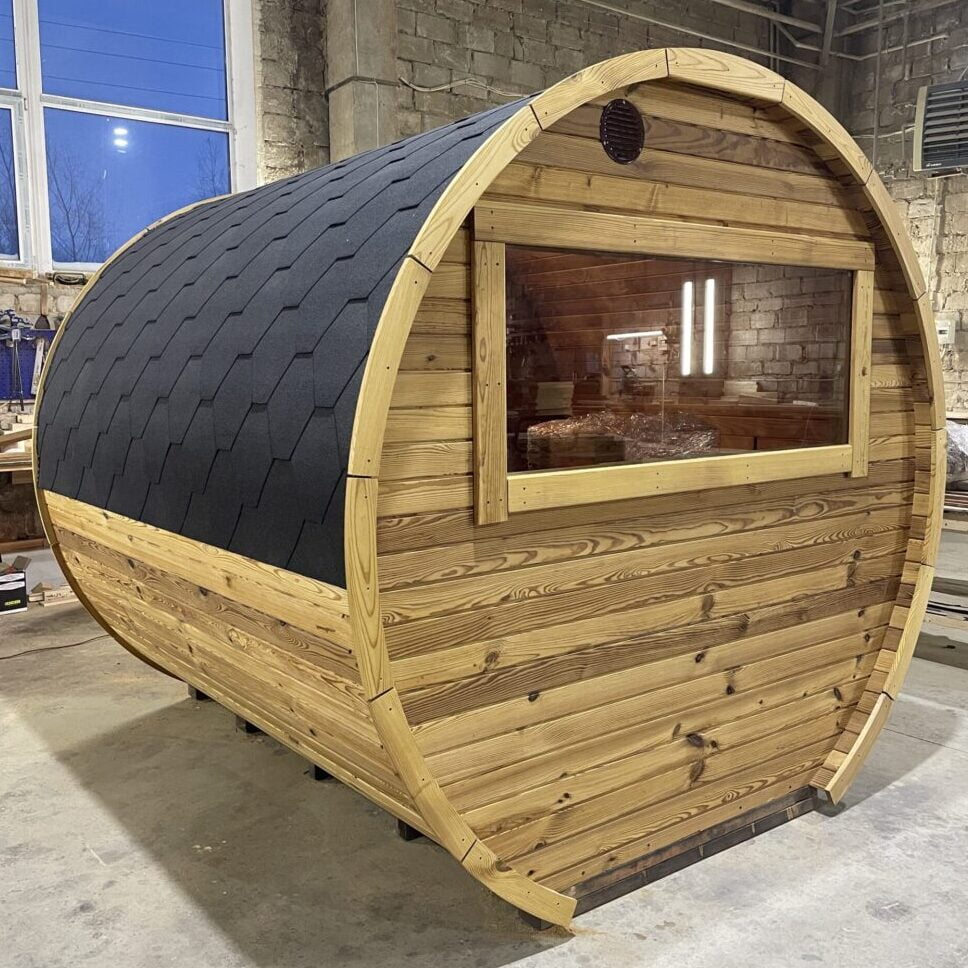 Pine Whisper Barrel Sauna