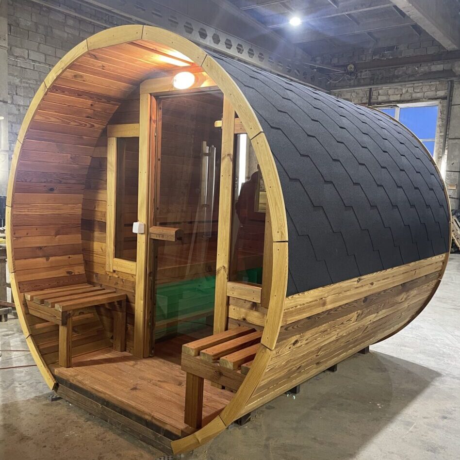 Pine Whisper Barrel Sauna