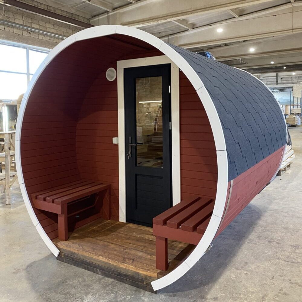 Pine Whisper Barrel Sauna