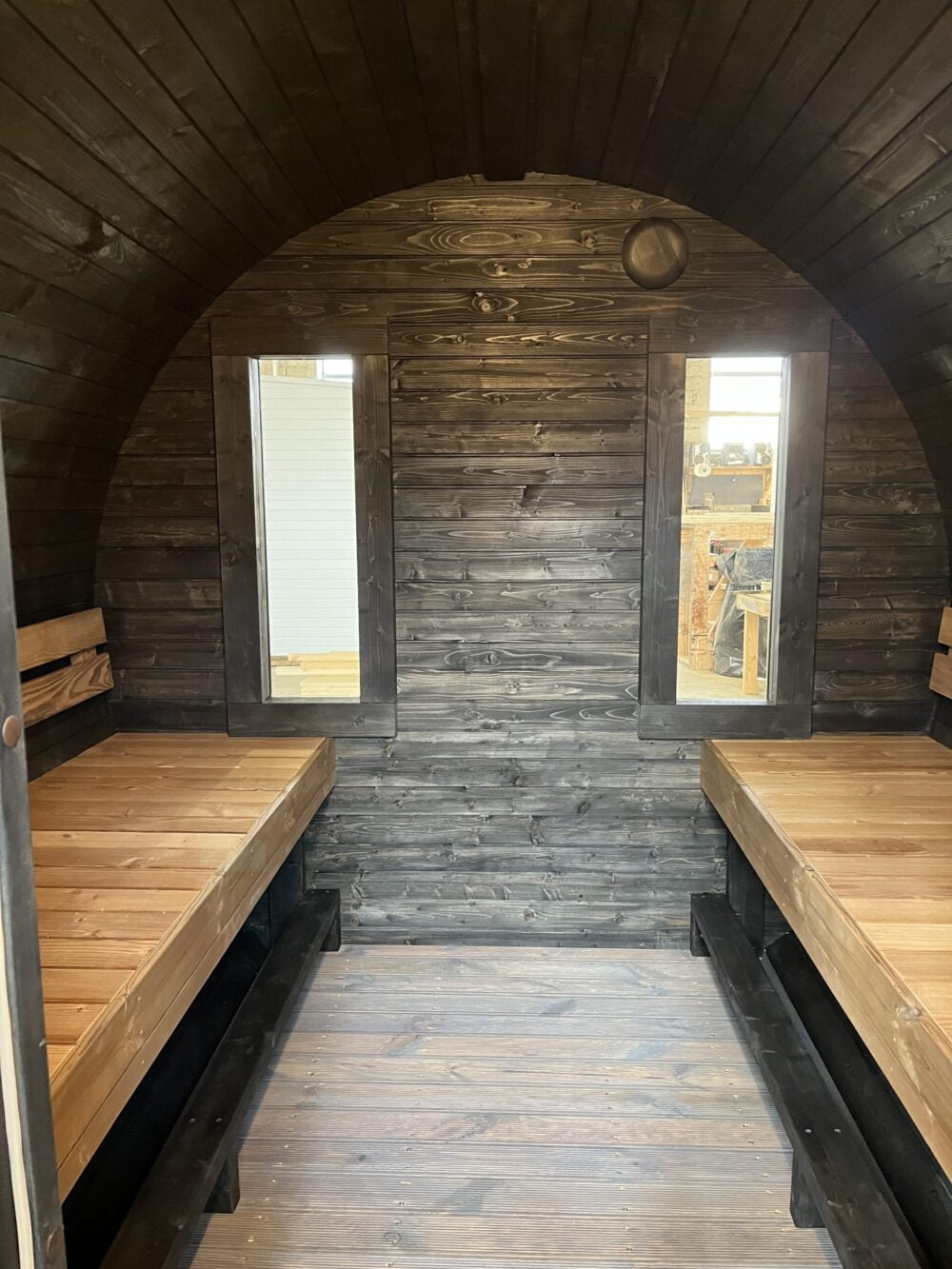 Quiet Delight Barrel Sauna