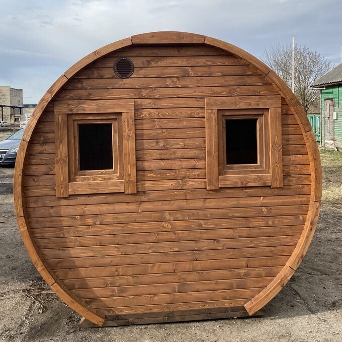 Quiet Delight Barrel Sauna