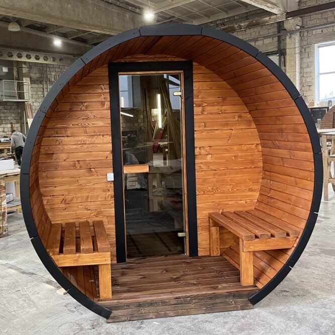 Pine Whisper Barrel Sauna