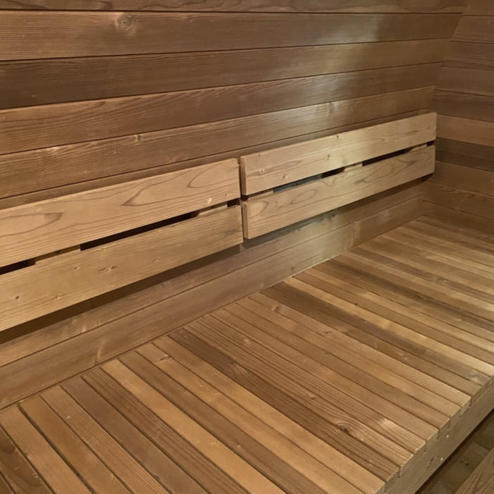 Heartwood Haven Thermo-Wood Barrel Sauna