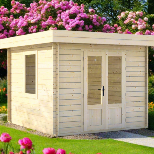 Tea Leaf Refuge Wooden Garden House