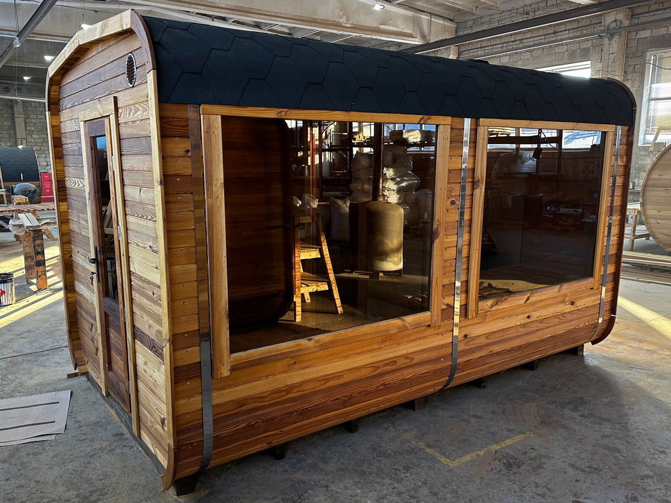 Serenity Now Cubic Sauna