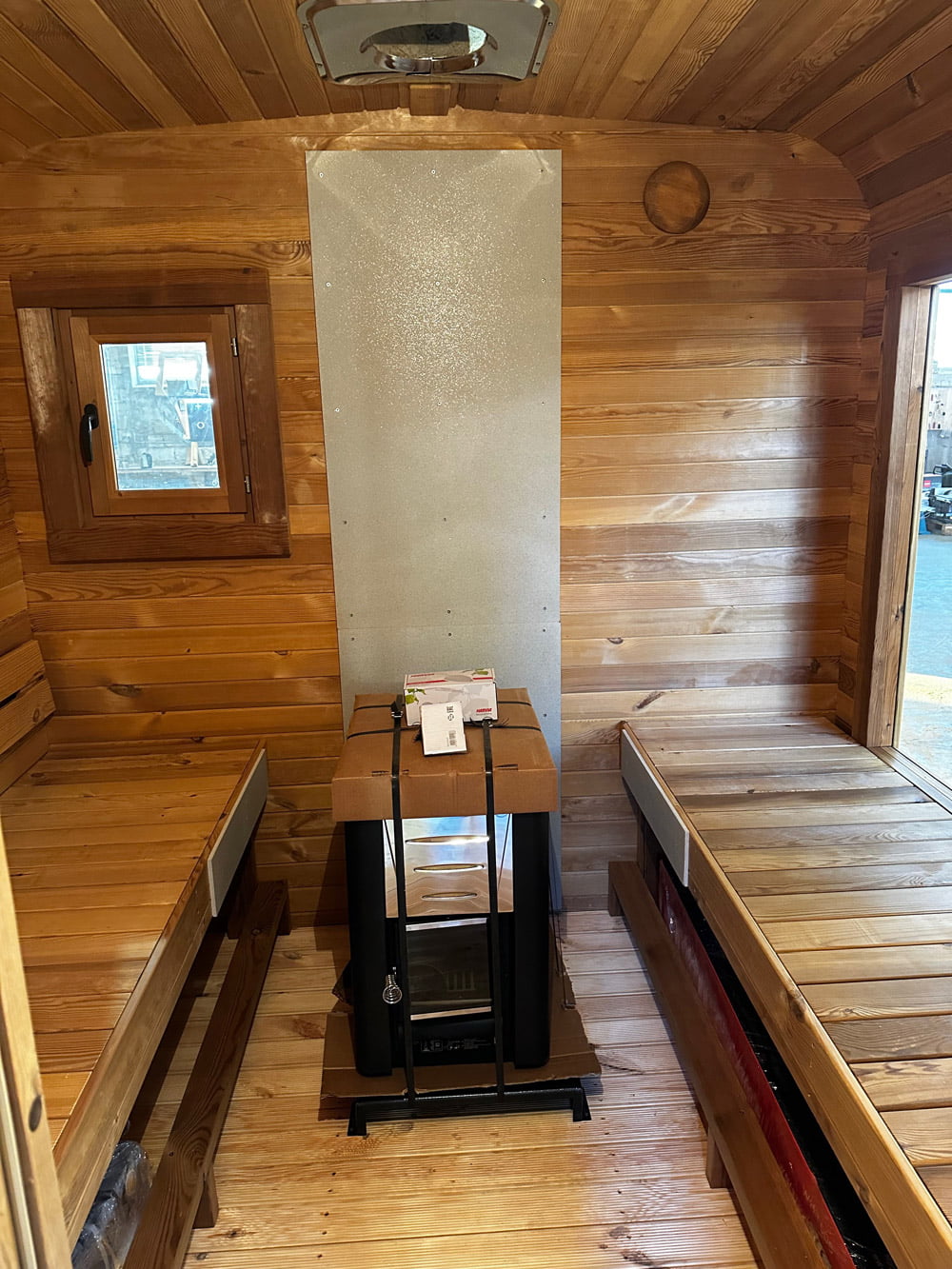 Serenity Now Cubic Sauna