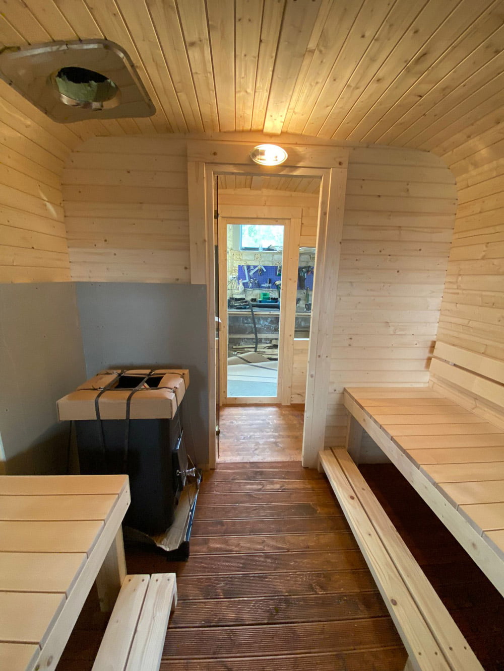 Serenity Now Cubic Sauna