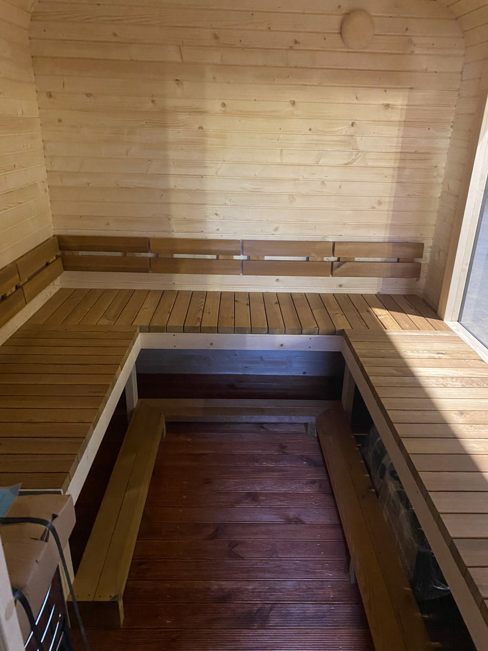 Serenity Now Cubic Sauna