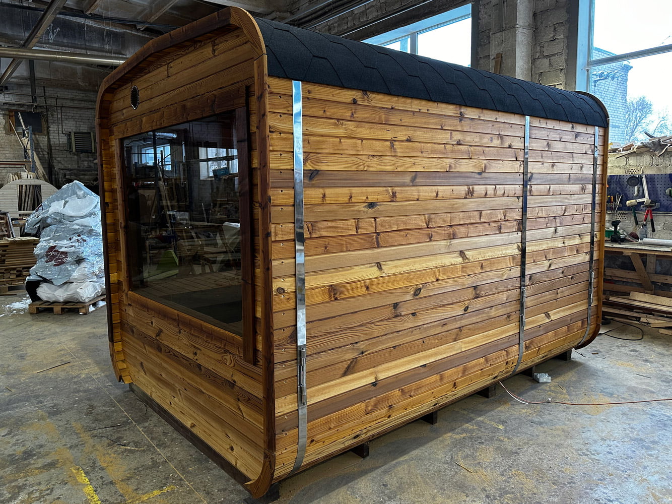 Serenity Now Cubic Sauna