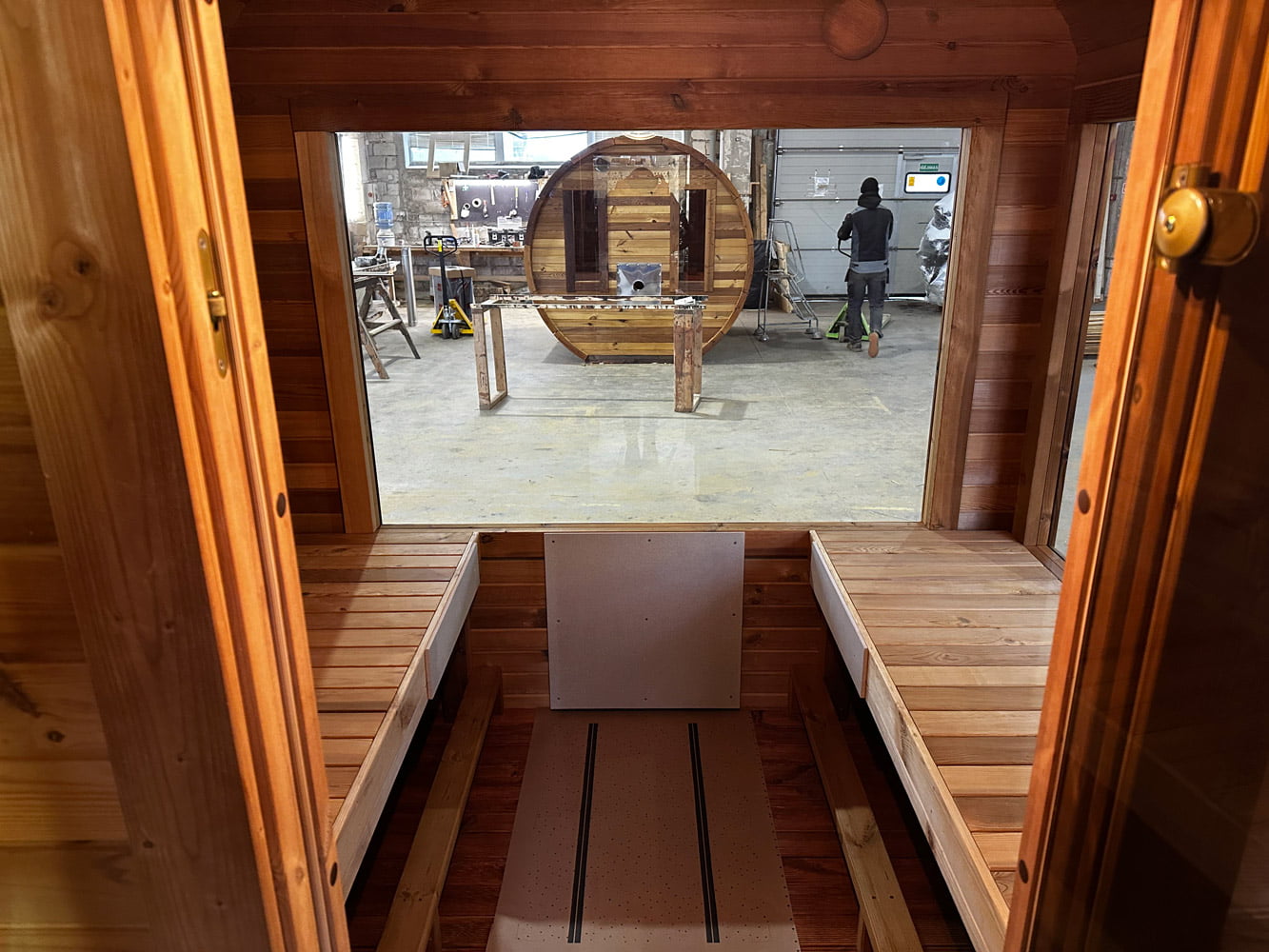 Serenity Now Cubic Sauna