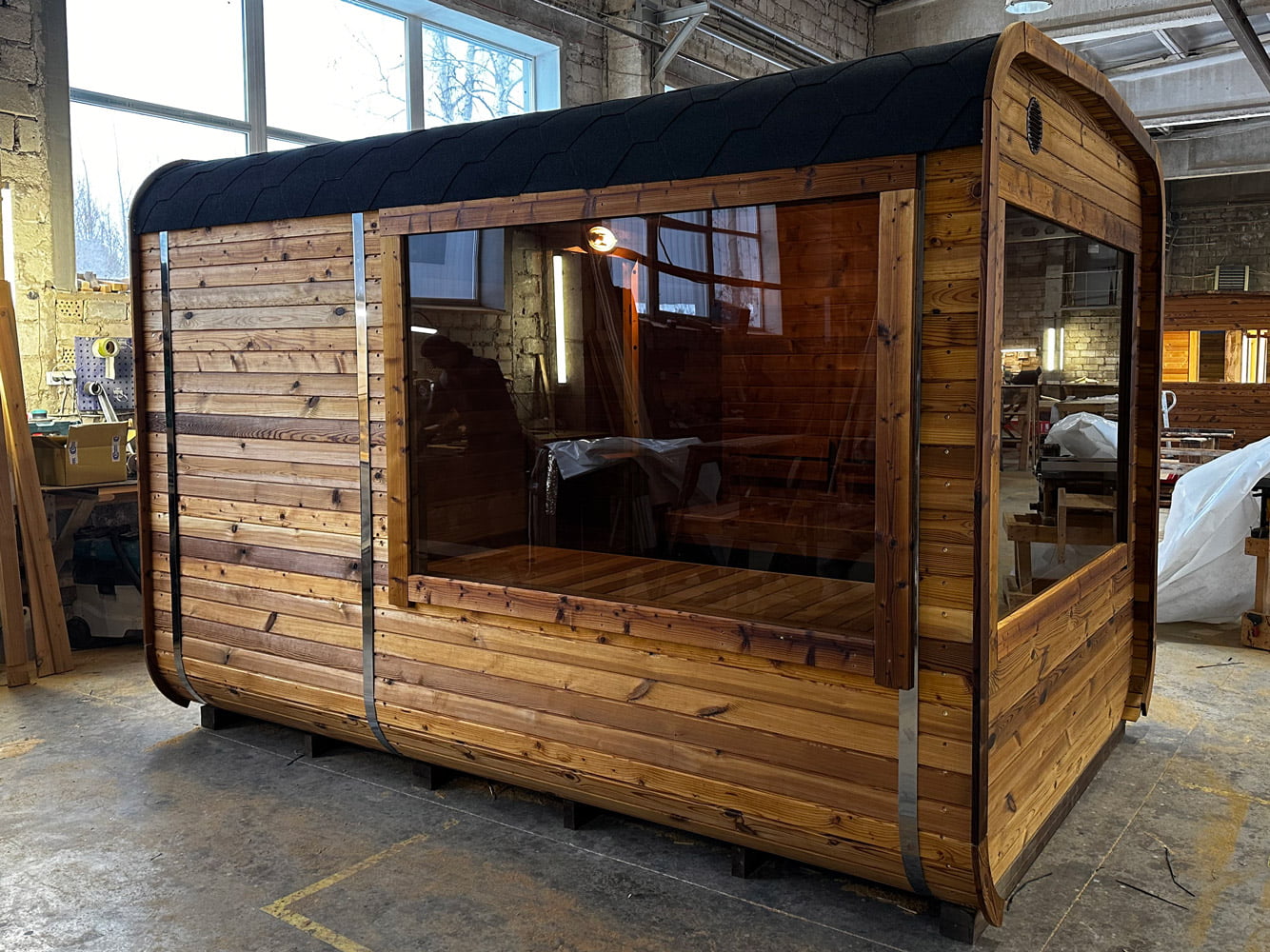 Serenity Now Cubic Sauna