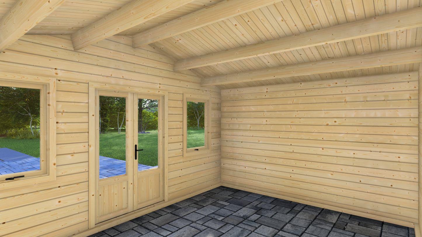 Daisy Dome Wooden Garden House
