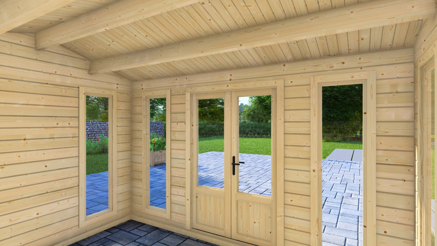 Hush Harbor Wooden Garden House