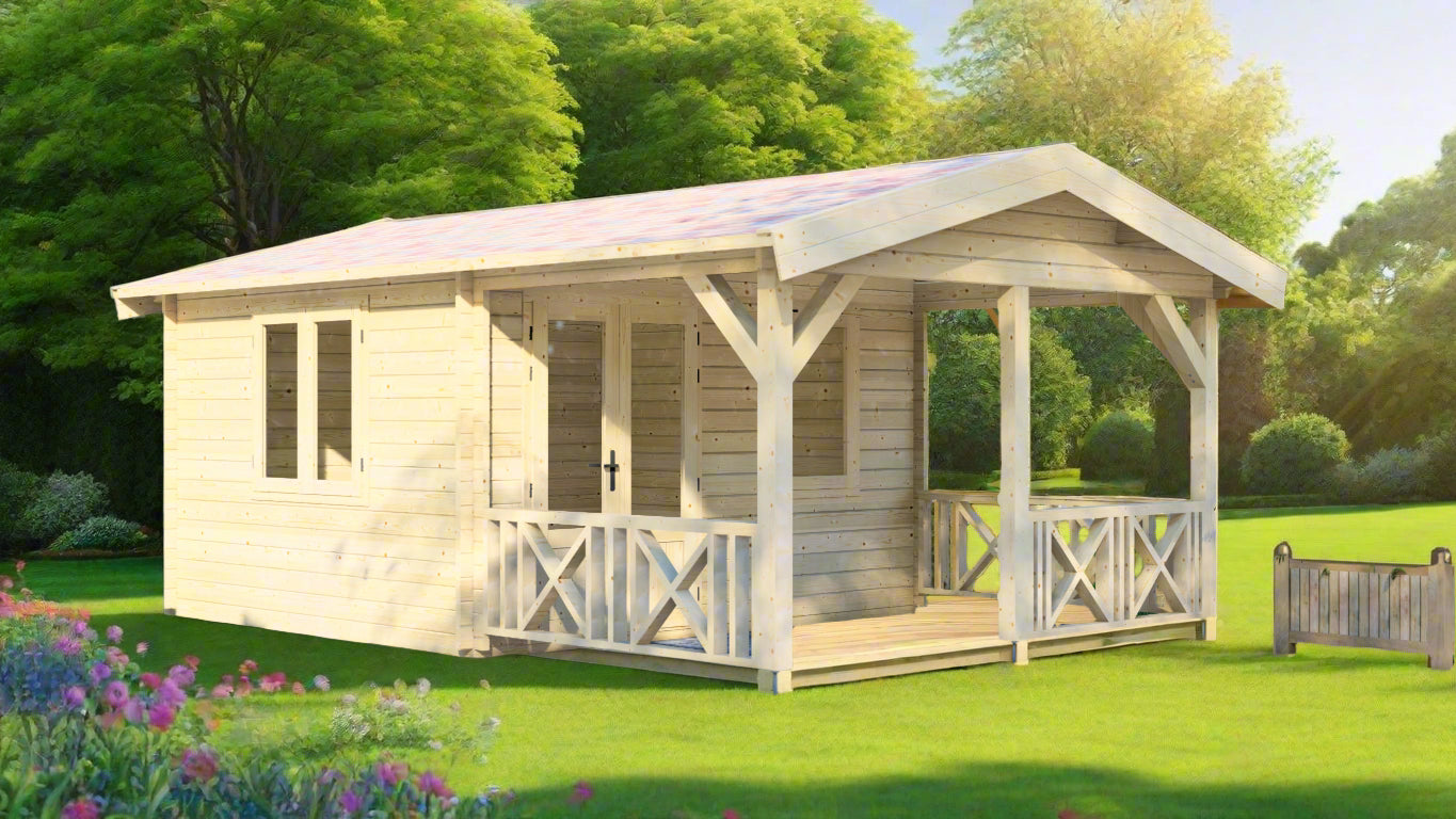 Vintage Vault Wooden Garden House