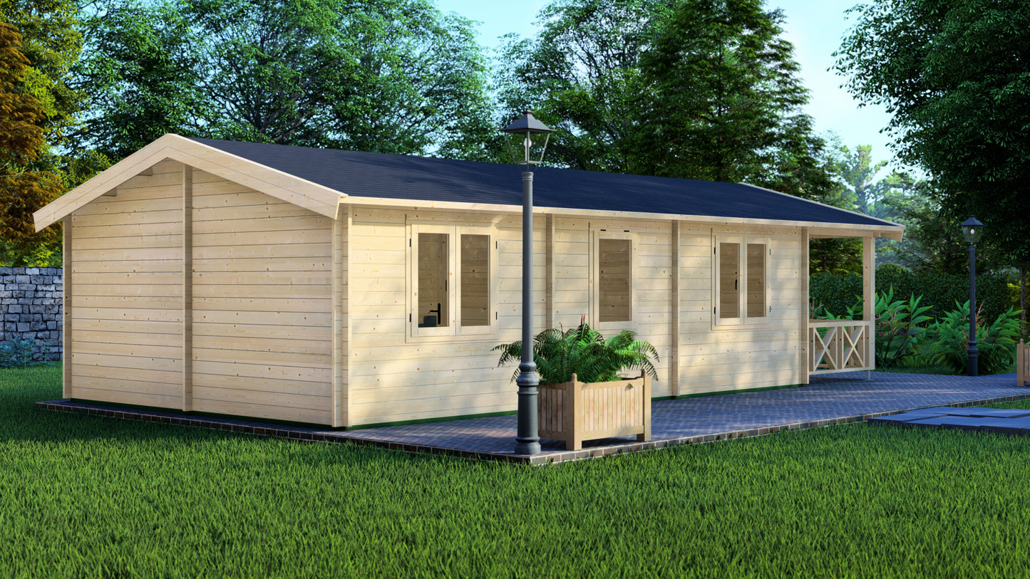 Harmony Hut Wooden Garden House