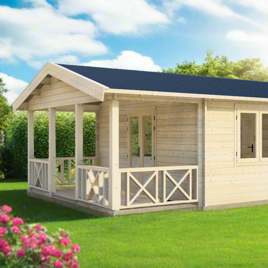 Harmony Hut Wooden Garden House