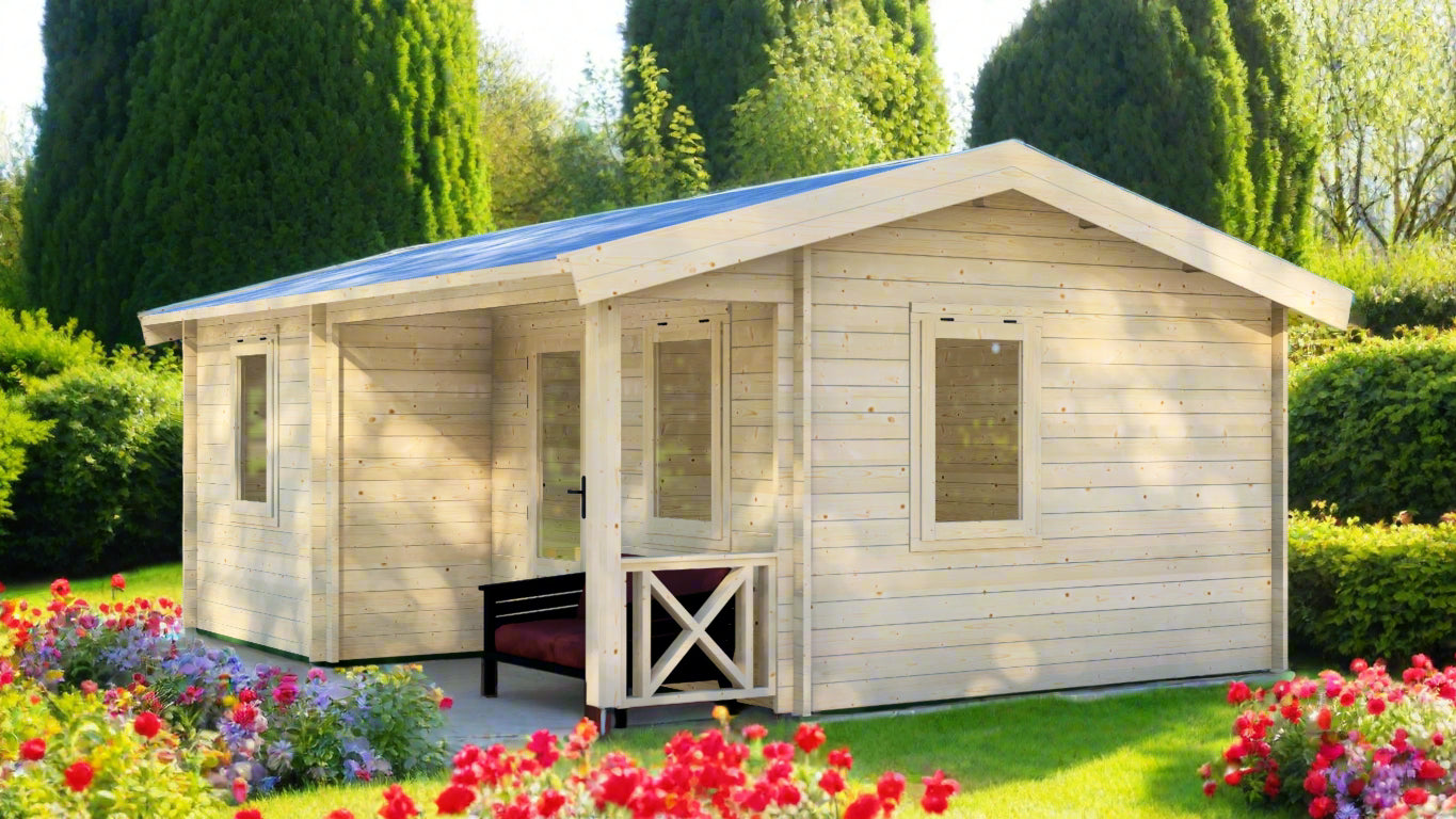 Poet’s Pause Wooden Garden House
