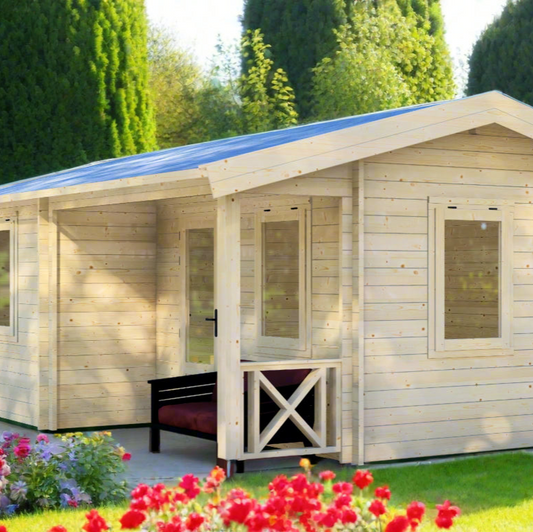 Poet’s Pause Wooden Garden House