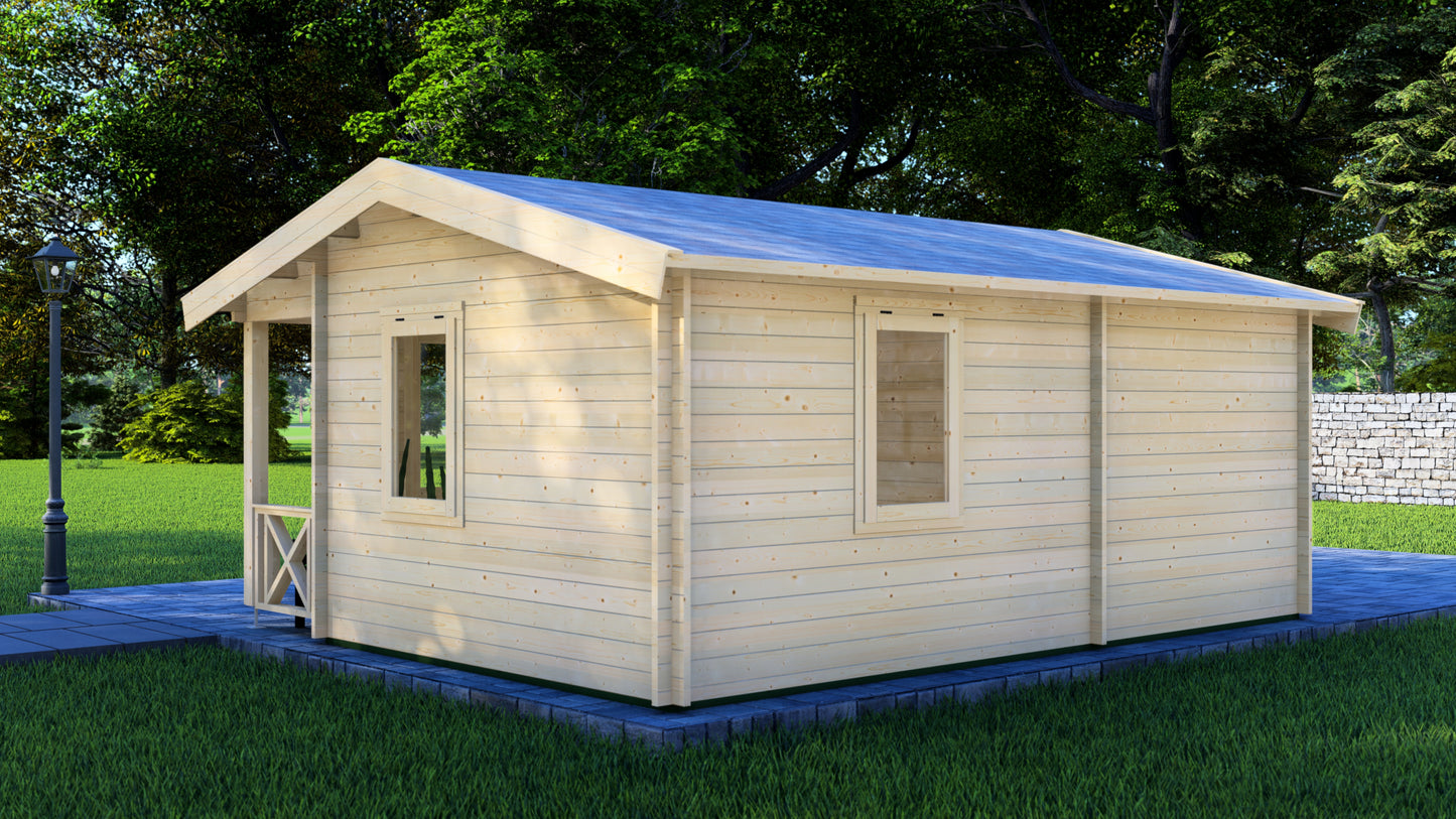Poet’s Pause Wooden Garden House