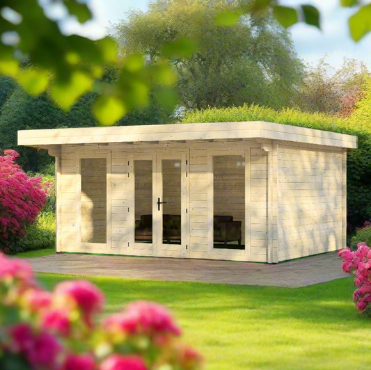 Bloom Bunker Wooden Garden House