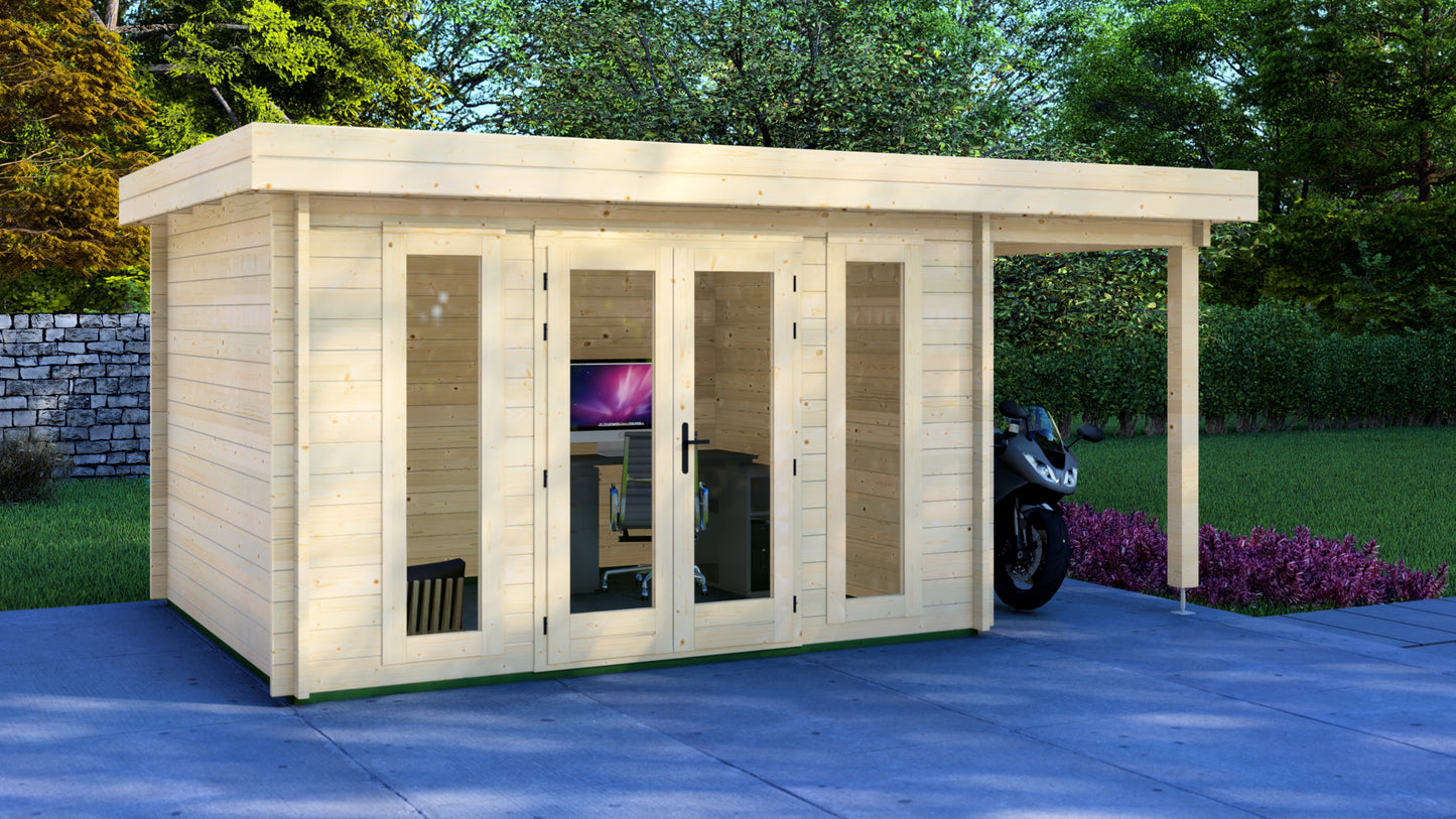 Puzzle Pergola Wooden Garden House