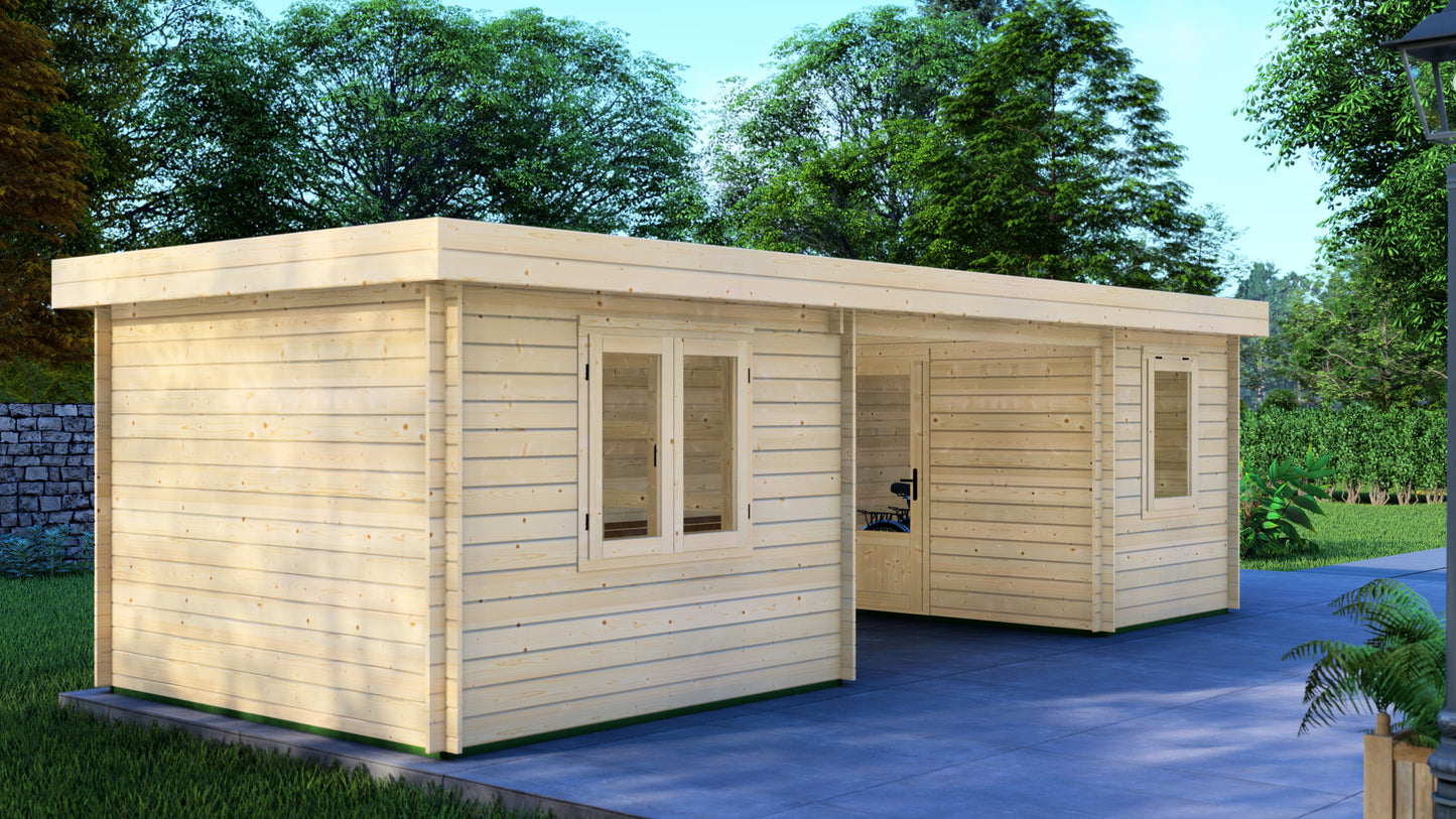 Solace Studio Wooden Garden House