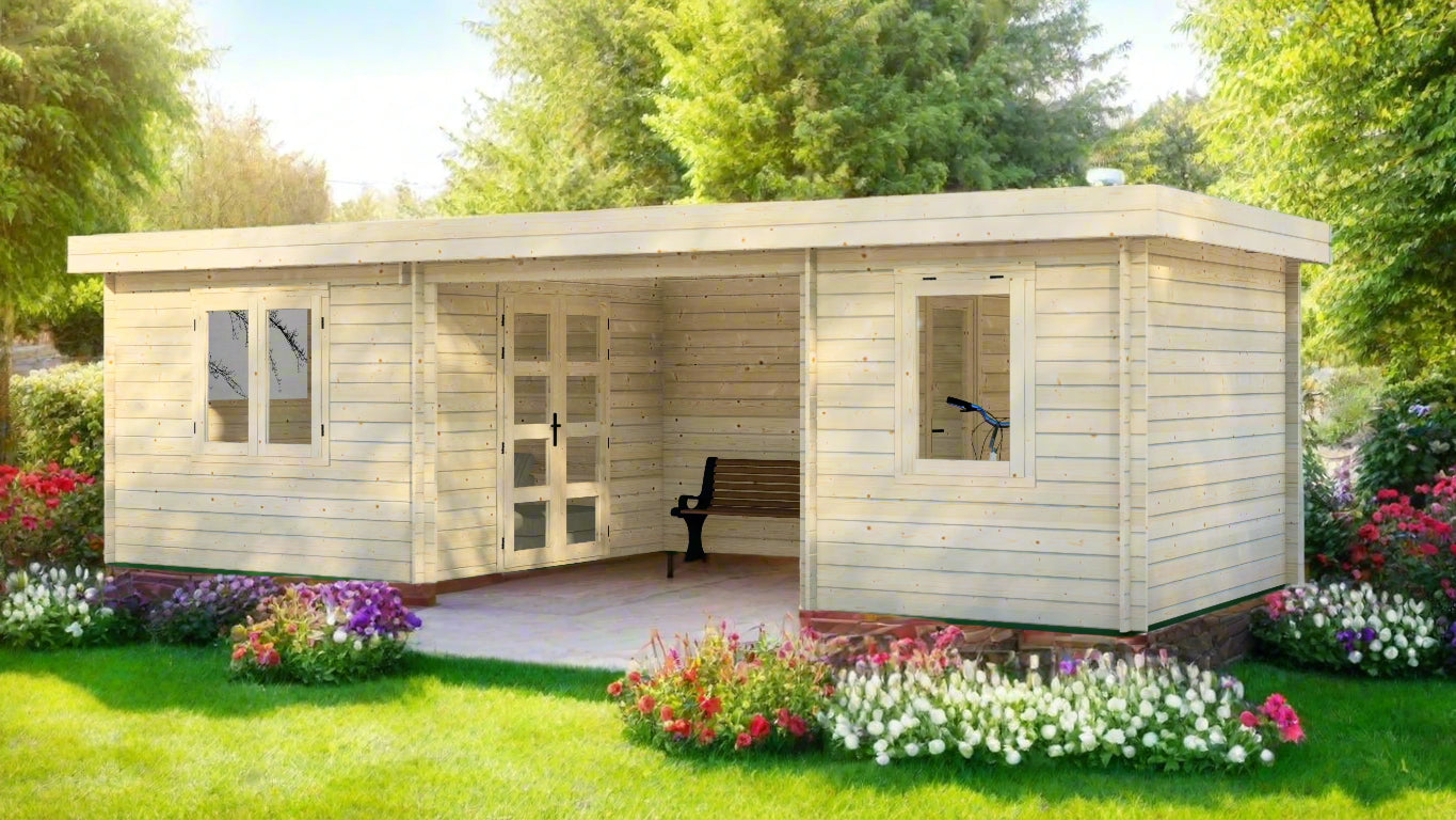Solace Studio Wooden Garden House