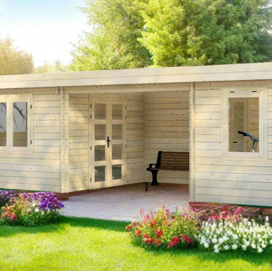 Solace Studio Wooden Garden House