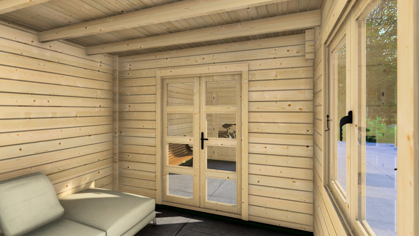 Solace Studio Wooden Garden House