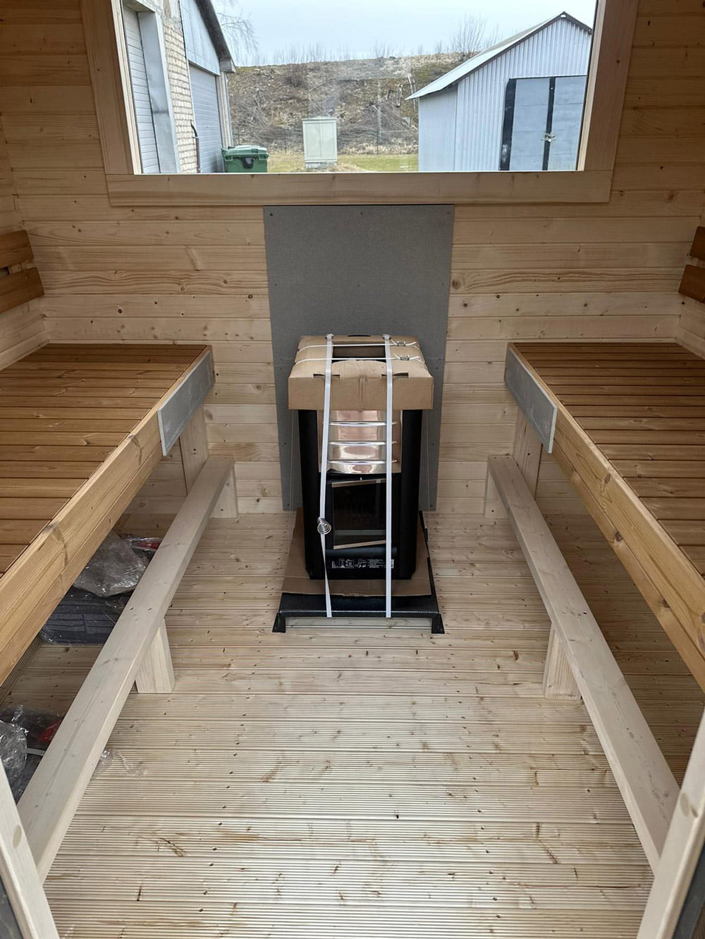 Fire Cocoon Cubic Sauna