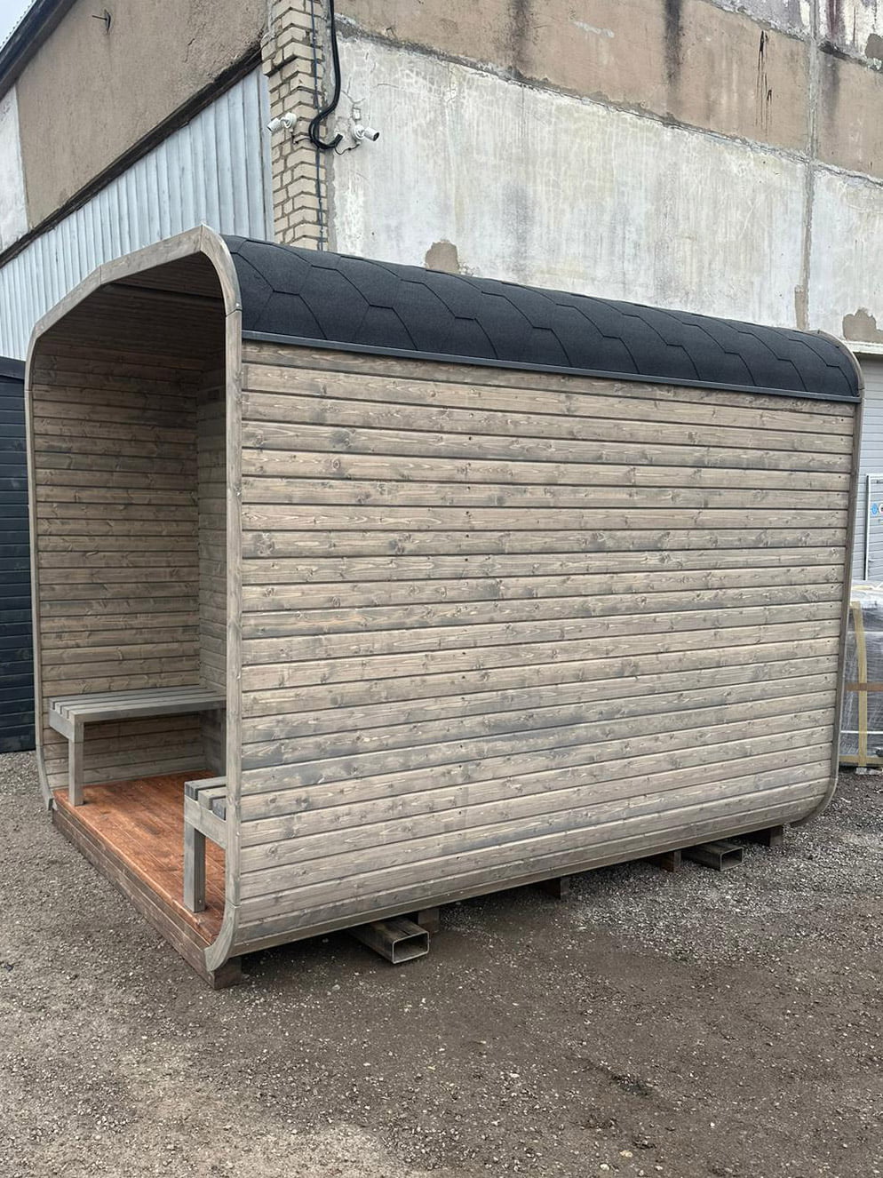 Fire Cocoon Cubic Sauna