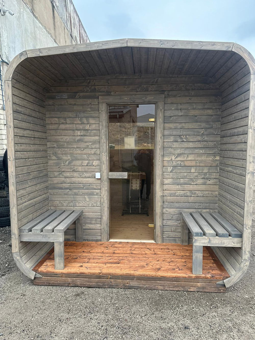 Fire Cocoon Cubic Sauna