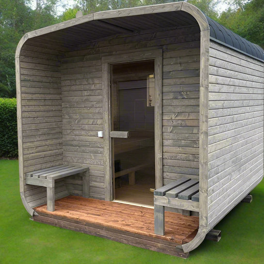 Fire Cocoon Cubic Sauna