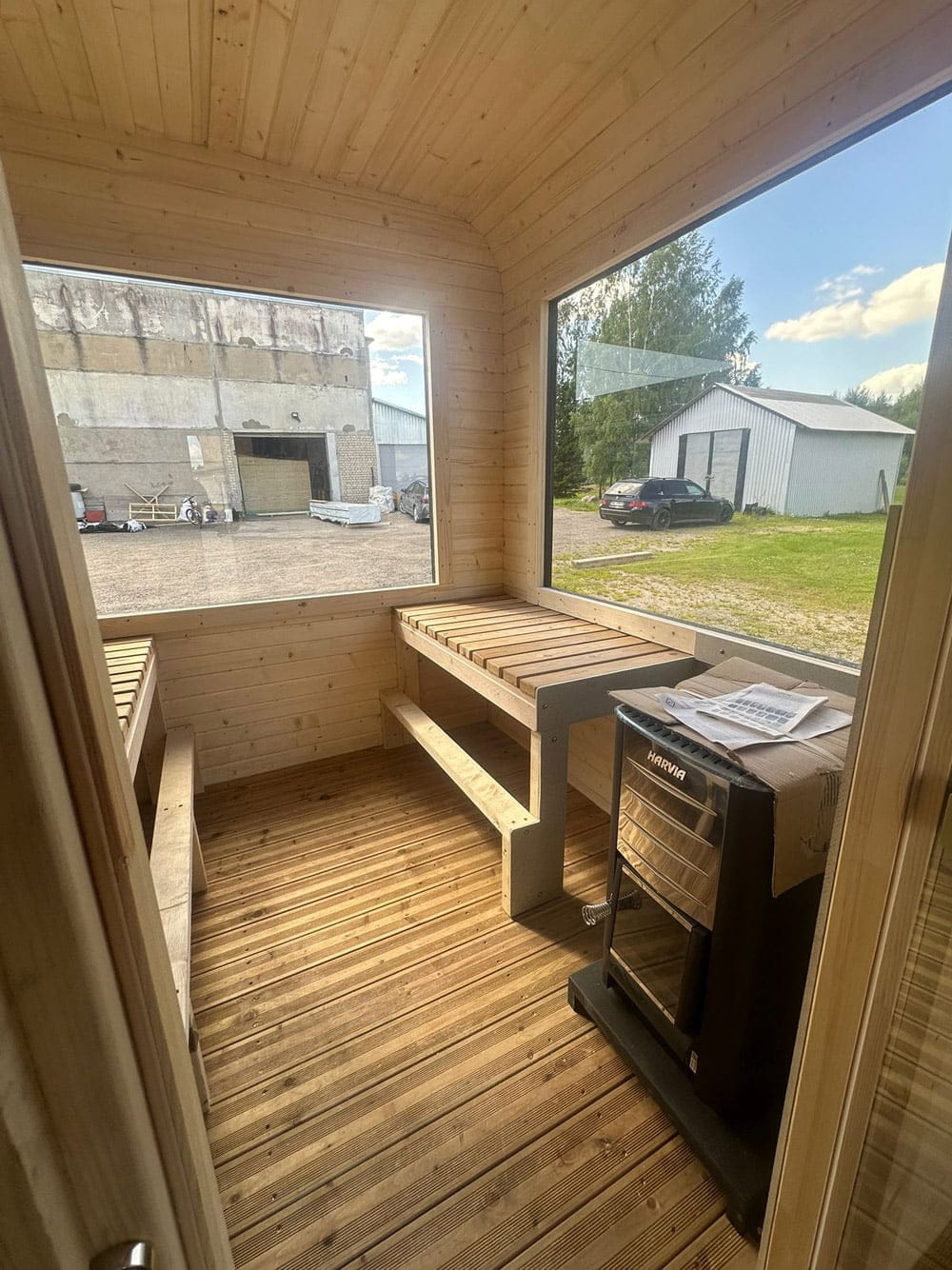 Bird Watcher Cubic Sauna