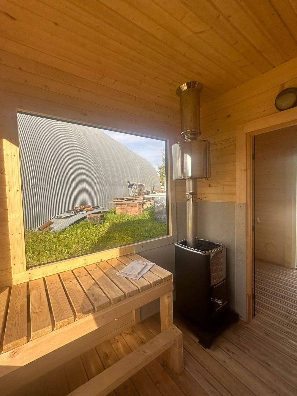 Bird Watcher Cubic Sauna
