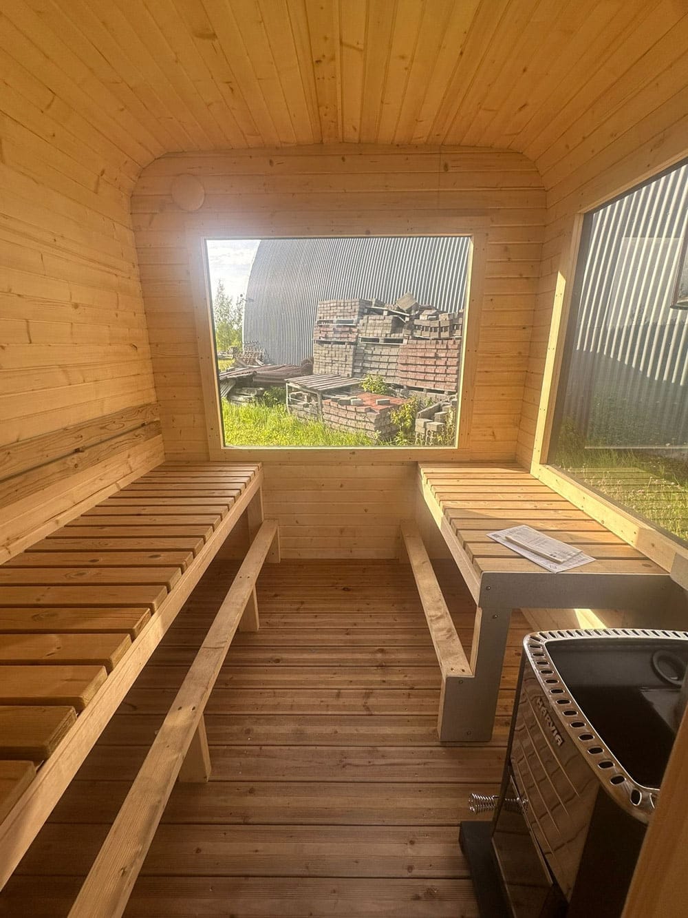 Bird Watcher Cubic Sauna