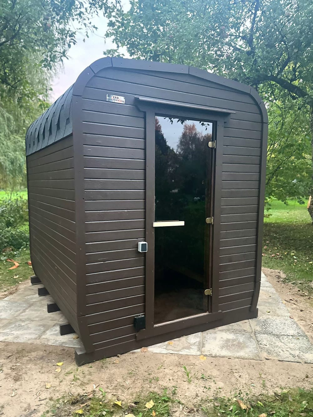 Space Traveller Kubische Sauna