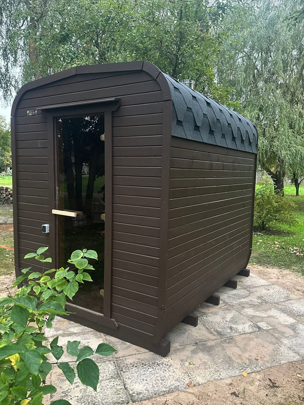 Space Traveller Kubische Sauna
